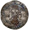 Patagon, 1633, Luksemburg; Davenport 4468, Delmonte 296 (R2), Vanhoudt 645 (R2); srebro, 27.99 g; ..