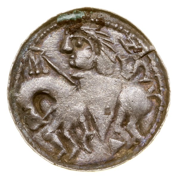Denar książęcy, bez daty (1070–1076); Aw: Głowa 