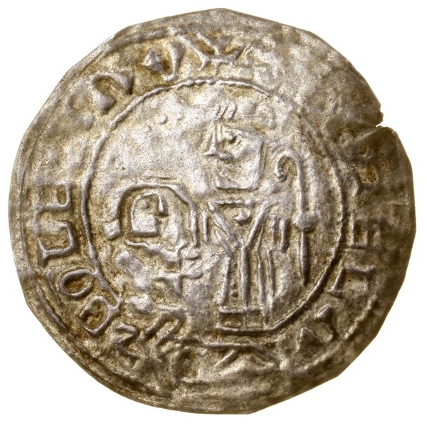 Brakteat absolucyjny, bez daty (1137–1138); Św. 