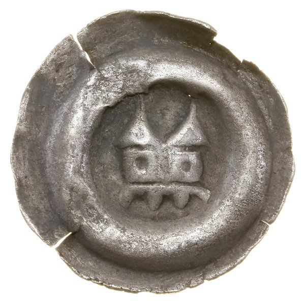 Brakteat, bez daty (ok. 1305–1320); Dwie wieże o