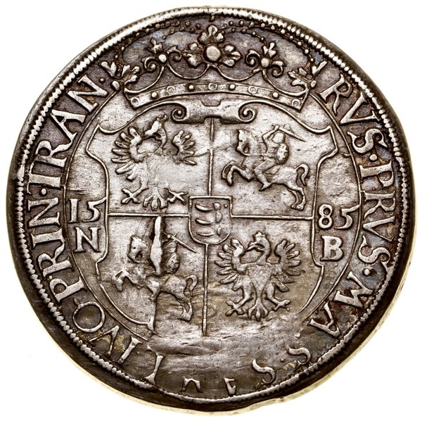 Talar, 1585 NB, Nagybánya; Aw: Półpostać króla w