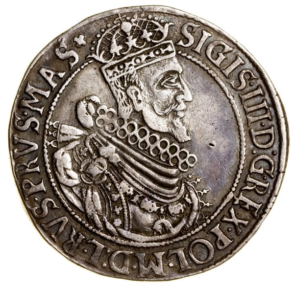Ćwierćtalar, 1628, Bydgoszcz; Aw: Popiersie wład