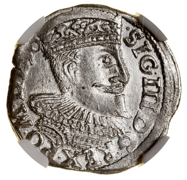 Trojak, 1596, Wschowa; odmiana z napisem SIG III