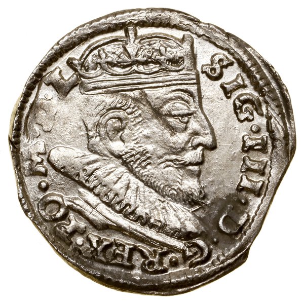 Trojak, 1592, Wilno; SIG III na awersie; Iger V.