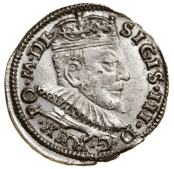 Trojak, 1592, Wilno; SIGIS III na awersie; Iger 