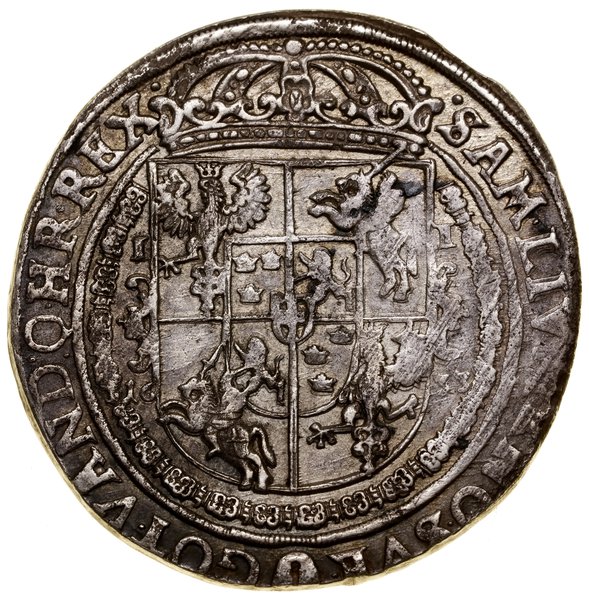 Talar, 1633, Bydgoszcz; Aw: Półpostać króla trzy