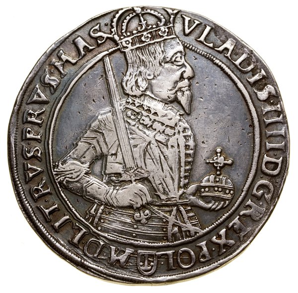 Talar, 1634, Bydgoszcz; Aw: Półpostać króla trzy