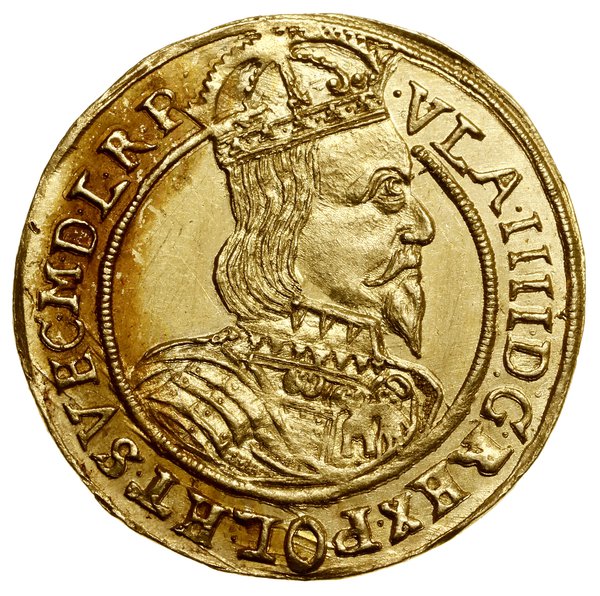 Dukat, 1634, Toruń; Aw: Popiersie króla w prawo,