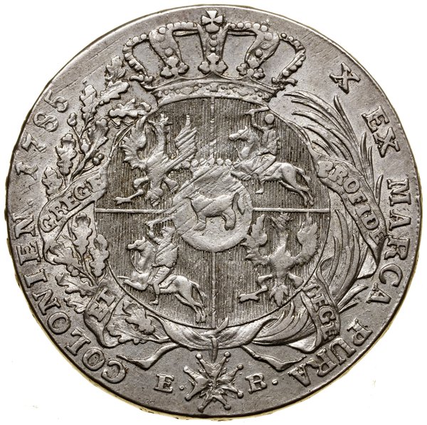 Talar, 1785 EB, Warszawa; odmiana z końcówką leg