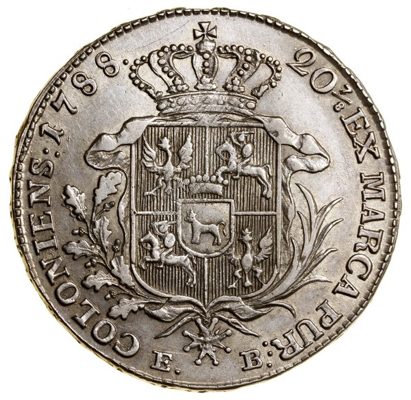 Półtalar, 1788 EB, Warszawa