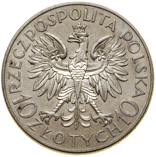 10 złotych, 1933, Warszawa