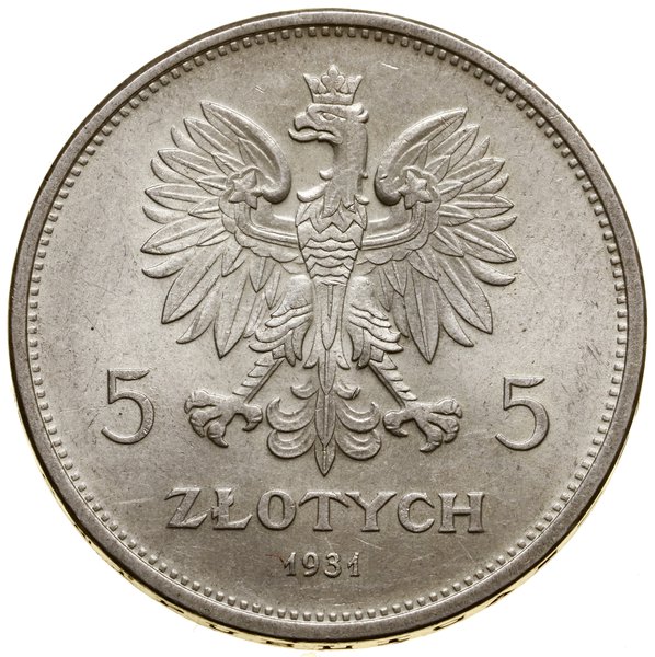 5 złotych, 1931, Warszawa