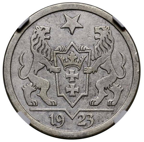 2 guldeny, 1923, Utrecht; Koga; AKS 12, CNG 518,