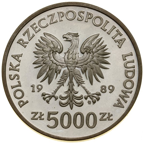 5.000 złotych, 1989, Warszawa