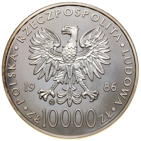 10.000 złotych, 1986, Szwajcaria