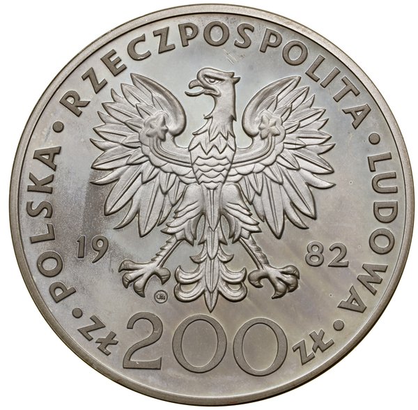 200 złotych, 1982, Szwajcaria