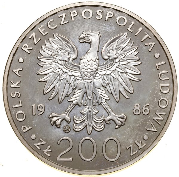 200 złotych, 1986, Szwajcaria