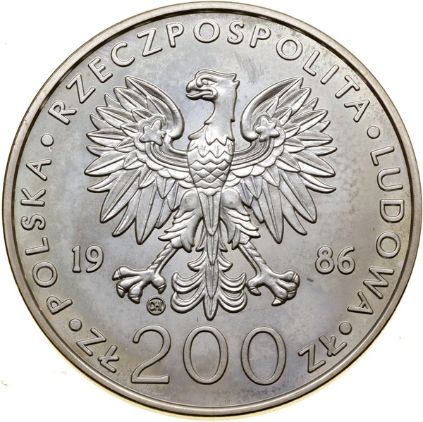 200 złotych, 1986, Szwajcaria