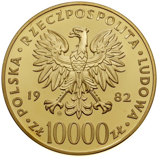 10.000 złotych, 1982, Szwajcaria