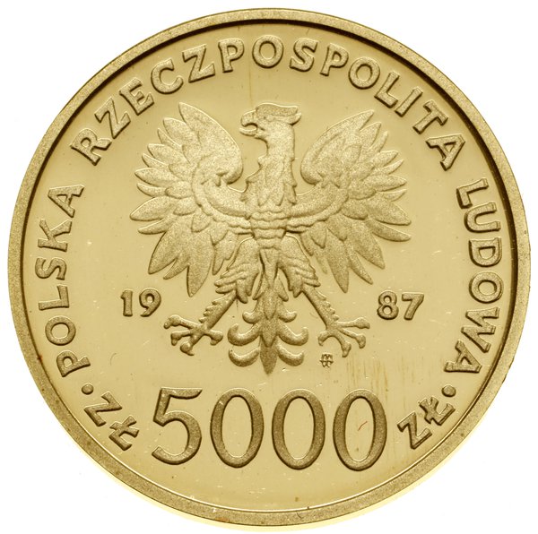 5.000 złotych, 1987, Warszawa
