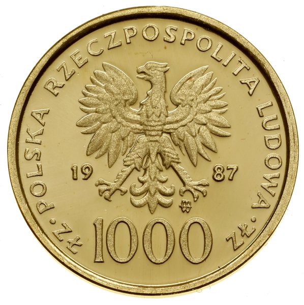 1.000 złotych, 1987, Warszawa