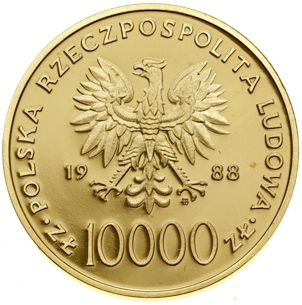 10.000 złotych, 1988, Warszawa