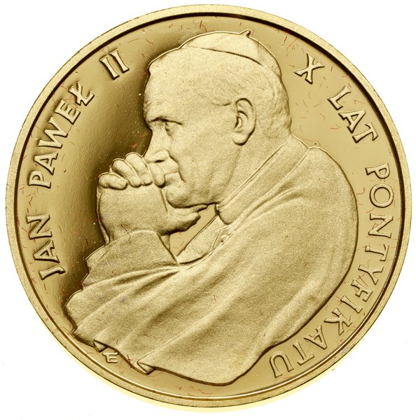 10.000 złotych, 1988, Warszawa; moneta wybita z 