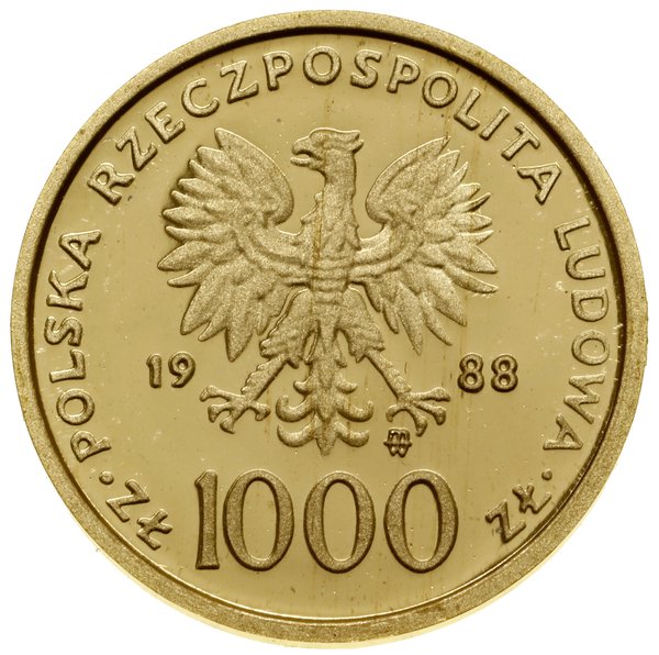 1.000 złotych, 1988, Warszawa