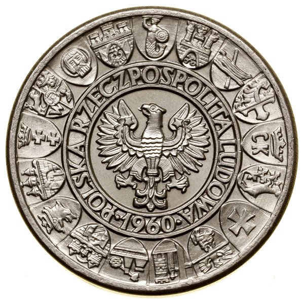100 złotych (odmiana bez nominału), 1960, Warsza