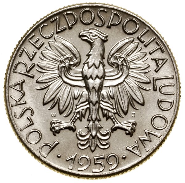 5 złotych, 1959, Warszawa