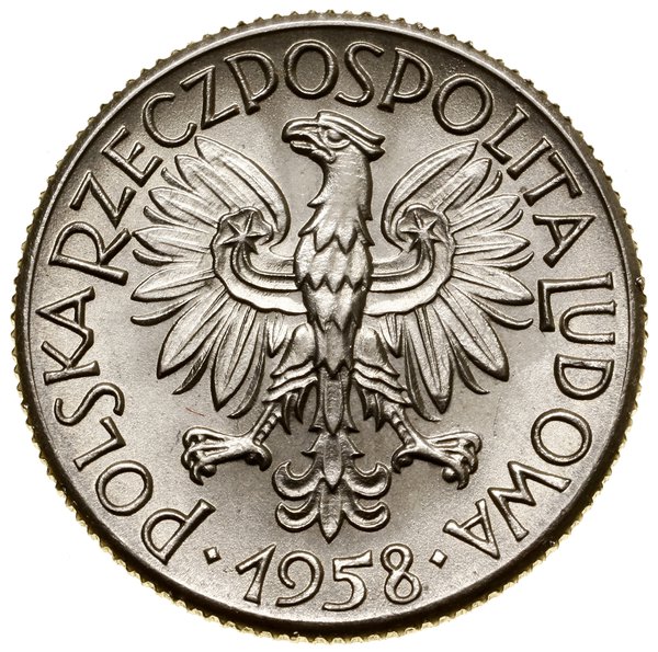 1 złoty, 1958, Warszawa