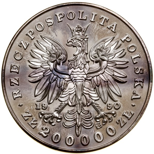 200.000 złotych 1990, Solidarity Mint (USA)