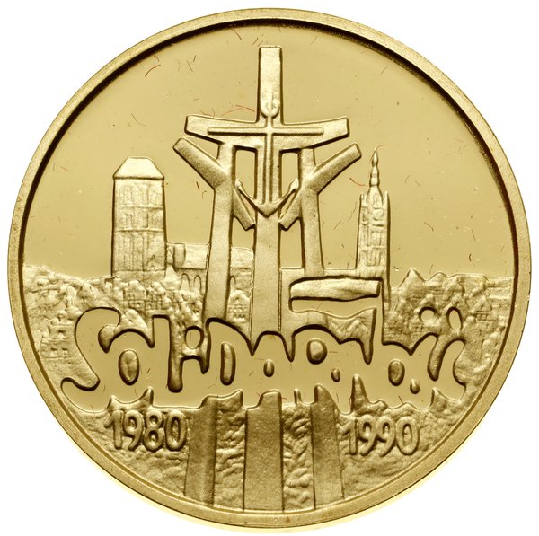 100.000 złotych, 1990, Warszawa; Solidarność 198