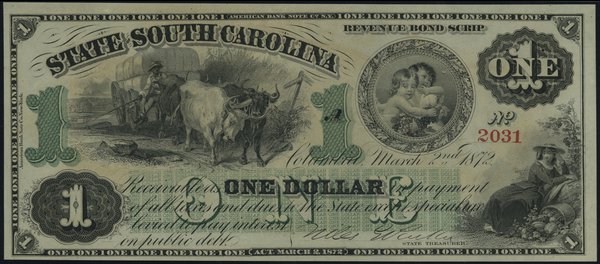 1 dolar, 2.03.1872