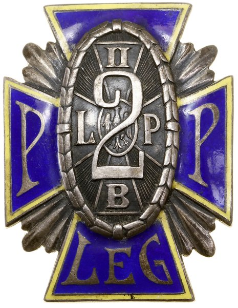 Oficerska Odznaka Pamiątkowa 2. Pułku Piechoty Legionów, od 1931
