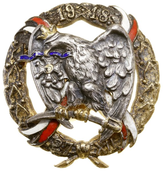 Oficerska Odznaka Pamiątkowa 15. Pułku Ułanów Poznańskich, od 1930
