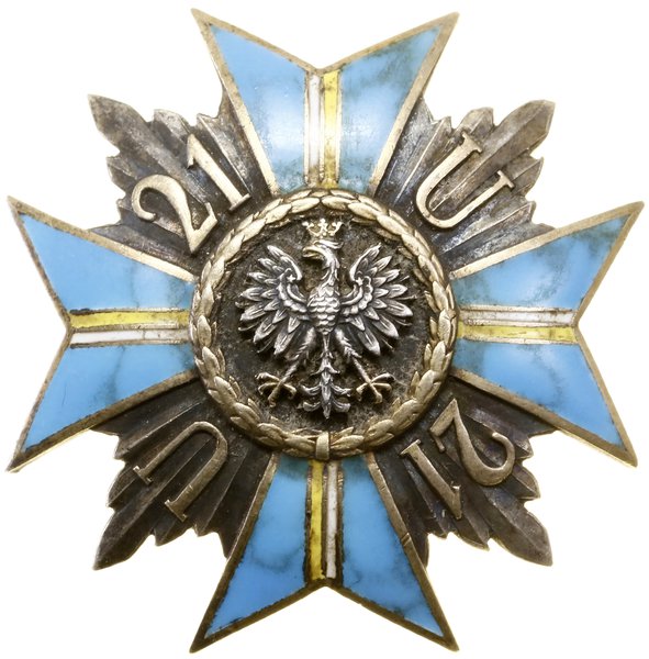 Oficerska Odznaka Pamiątkowa 21. Pułku Ułanów Nadwiślańskich