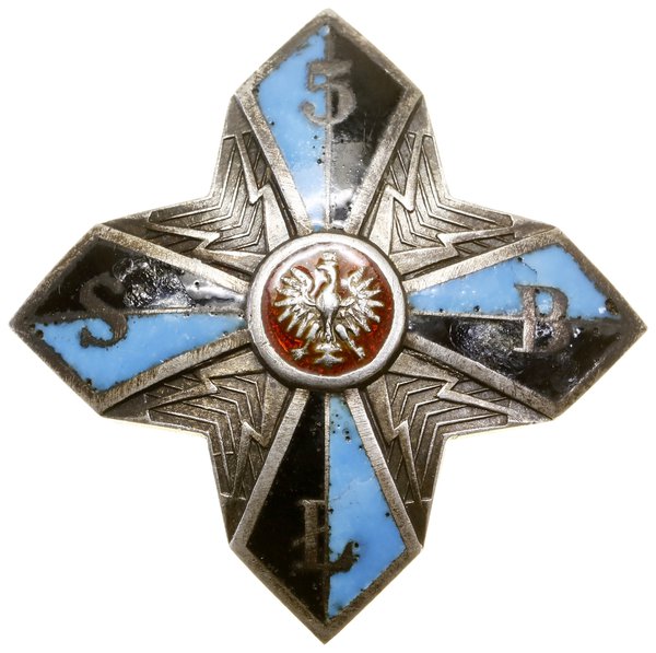 Oficerska Odznaka Pamiątkowa 5. Samodzielnego Batalionu Łączności, od 1929