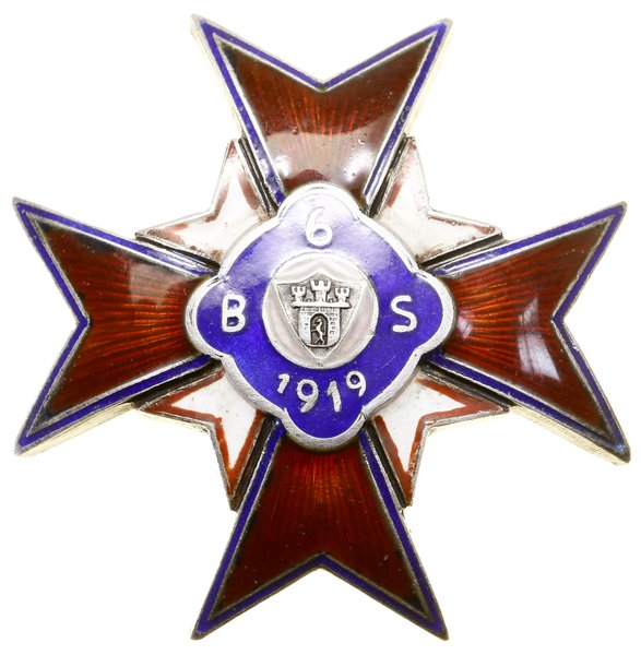 Odznaka Pamiątkowa 6. Batalionu Sanitarnego, od 1929
