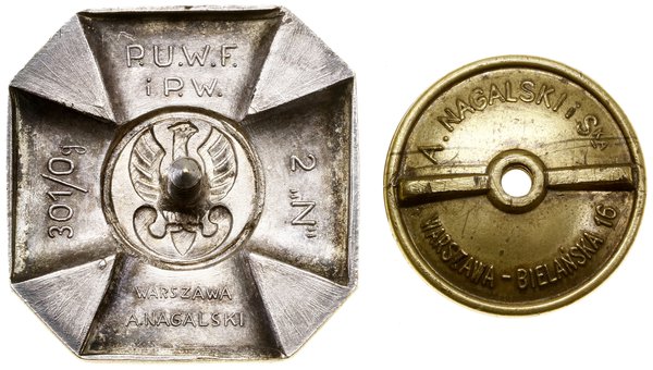 Odznaka Instruktorska Konnego Przysposobienia Wojskowego II stopnia, po 1933, Warszawa