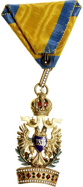 Order Żelaznej Korony III Klasy, z dekoracją woj