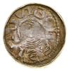 Denar książęcy, bez daty (1070–1076); Aw: Głowa w perełkowej obwódce, BOLEZLAVS; Rw: Książę na kon..