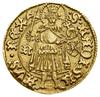Goldgulden, bez daty (1443–1444), Baia Mare (Nagybánya); Aw: Czteropolowa tarcza herbowa, + WLADIS..