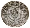 Grosz, 1524; Aw: Na tle długiego krzyża tarcza z Orłem brandenburskim z tarczą Hohenzollernów na p..
