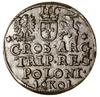 Trojak, 1601 K, Kraków; popiersie króla w prawo; Iger K.01.2.a (R1), Kop. 1195 (R1), Kopicki (ZIII..