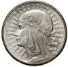 10 złotych, 1932, Londyn; głowa kobiety w czepcu