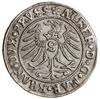 Grosz, 1531, Królewiec; końcówka napisu PRVSS; Kop. 3773 (R1), Slg. Marienburg 1133, Voss. 1323; p..
