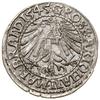 Grosz, 1545, Krosno; w legendzie awersu BRANDEN ET STE, w legendzie rewersu BRAND (ND w ligaturze)..