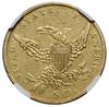 5 dolarów, 1838 C, Charlotte; typ Liberty Head with ribbon; Fr. 136, KM 57; bardzo rzadka moneta –..