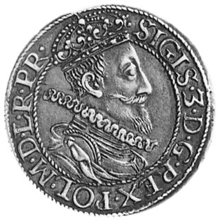 ort 1609, Gdańsk, Aw: Popiersie i napis, Rw: Herb Gdańska i napis, Kop.1,2 -R-, Gum.1380, bardzo ładna starapatyna